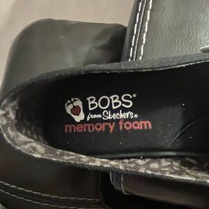 BOBS from Skechers Black Memory Foam Footwear